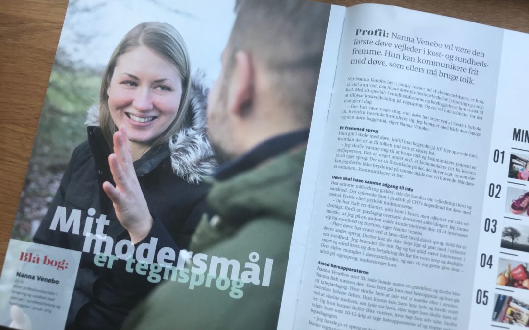 “Mit modersmål er tegnsprog”