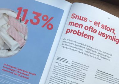 Tema: Snus – et stort men ofte usynligt problem