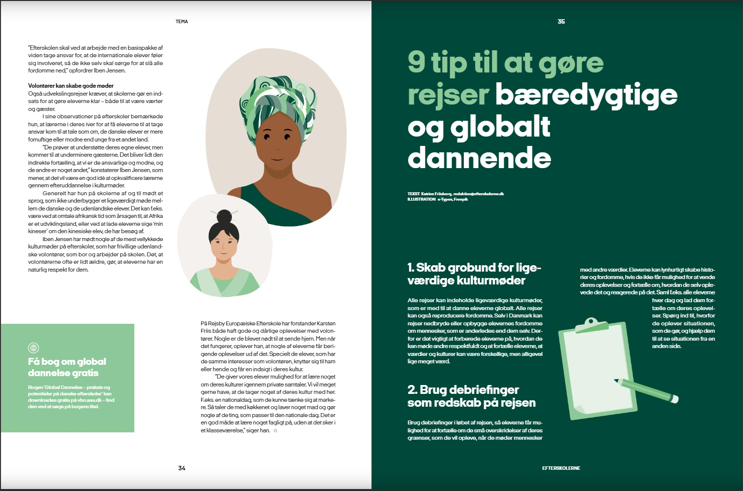 Side 3 i temaet om global dannelse i klimakrisens tid