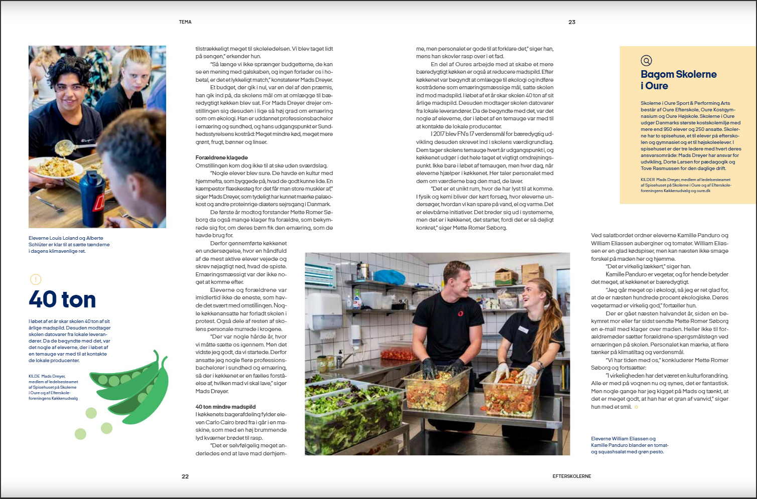 Side 3 i temaet om køkkenrevolution på efterskolerne