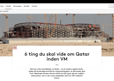 6 ting du skal vide om Qatar inden VM